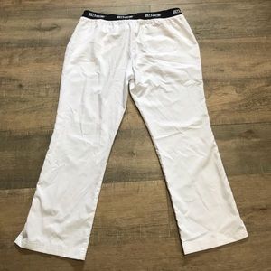 Greys anatomy scrub bottoms white size xlp